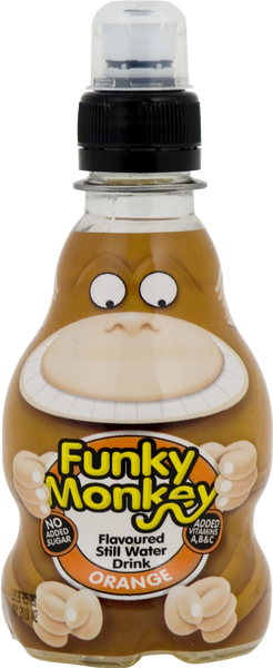 VILLA Wild Water Funky Monkey - Orange 270ml (Pack of 12)