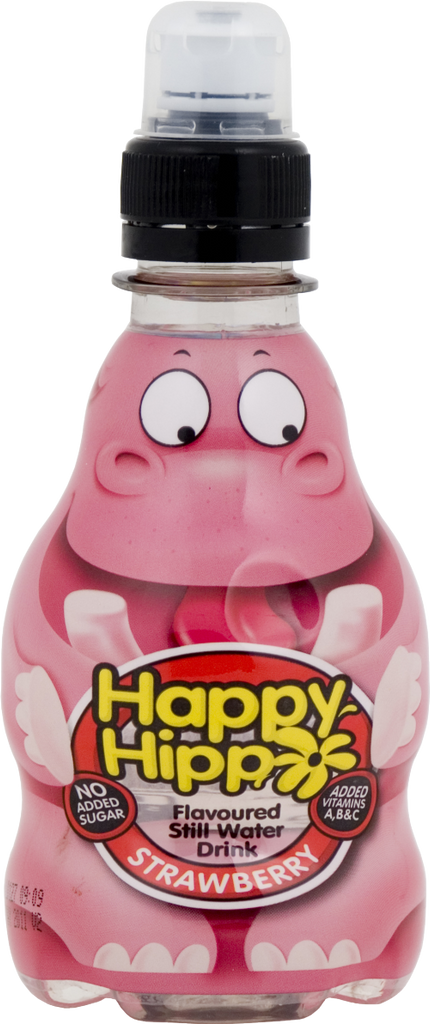 VILLA Wild Water Happy Hippo - Strawberry 270ml (Pack of 12)