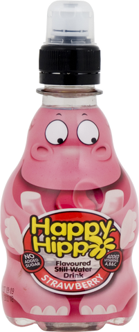 VILLA Wild Water Happy Hippo - Strawberry 270ml (Pack of 12)