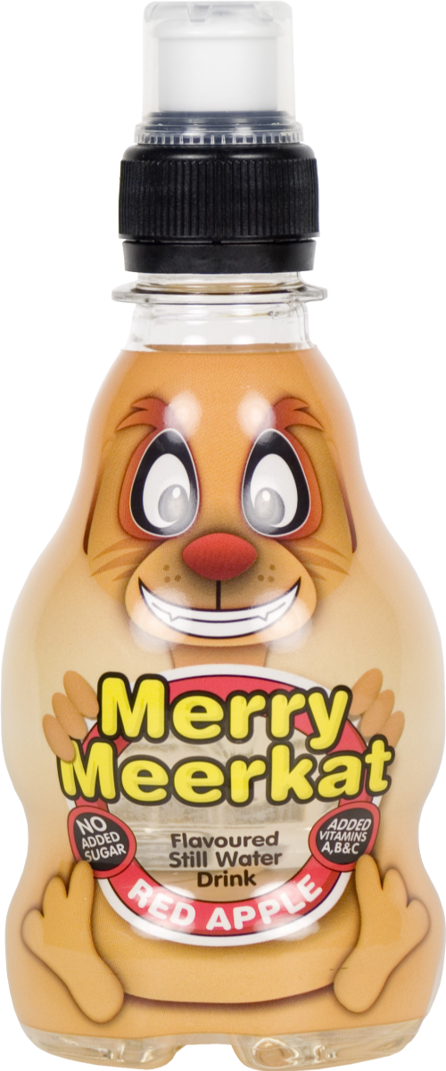 VILLA Wild Water Merry Meerkat - Red Apple 270ml (Pack of 12)