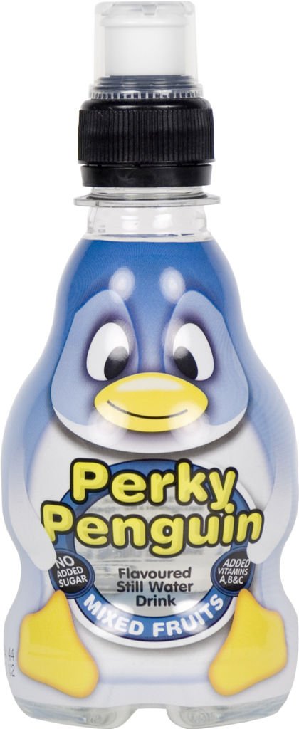 VILLA Wild Water Perky Penguin - Mixed Fruits 270ml (Pack of 12)