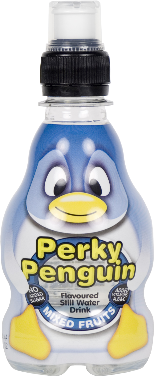 VILLA Wild Water Perky Penguin - Mixed Fruits 270ml (Pack of 12)