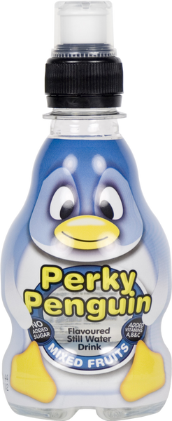 VILLA Wild Water Perky Penguin - Mixed Fruits 270ml (Pack of 12)