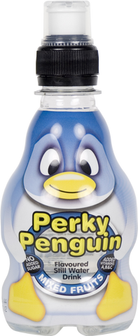 VILLA Wild Water Perky Penguin - Mixed Fruits 270ml (Pack of 12)