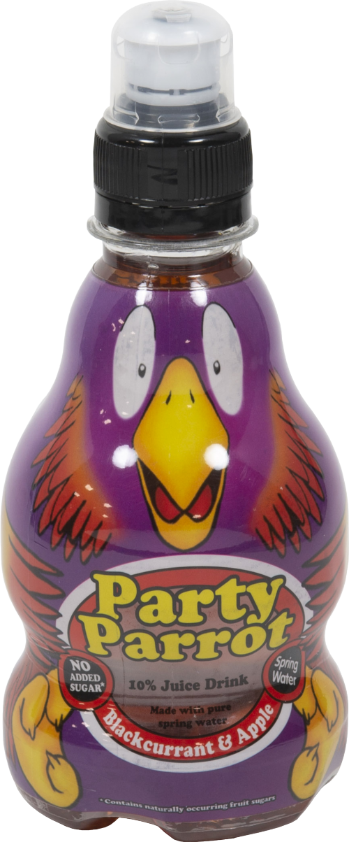 VILLA Wild Juices Party Parrot - Blackcurrant 270ml (Pack of 12)