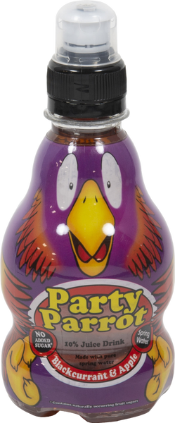 VILLA Wild Juices Party Parrot - Blackcurrant 270ml (Pack of 12)