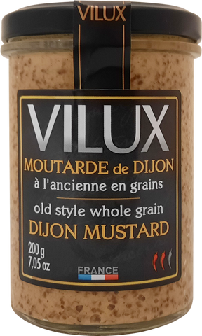 VILUX Wholegrain Mustard 200g (Pack of 12)