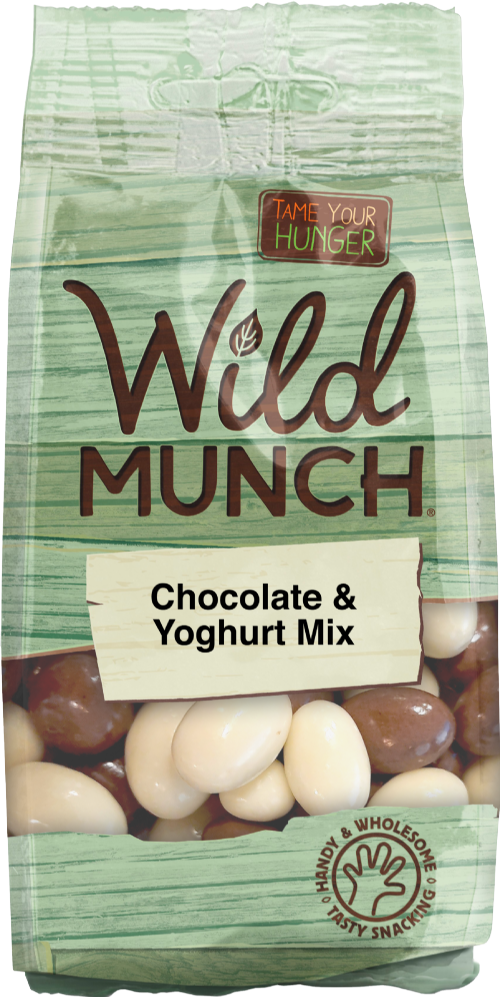 WILD MUNCH Chocolate & Yoghurt Mix 200g (Pack of 12)