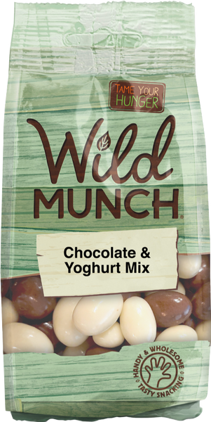 WILD MUNCH Chocolate & Yoghurt Mix 200g (Pack of 12)