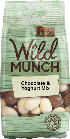 WILD MUNCH Chocolate & Yoghurt Mix 200g (Pack of 12)