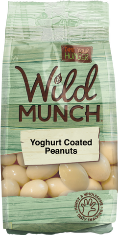 WILD MUNCH Yoghurt Coated Peanuts 200g (Pack of 12)