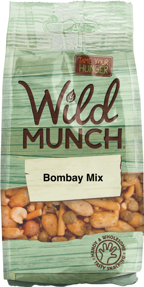 WILD MUNCH Bombay Mix 100g (Pack of 12)