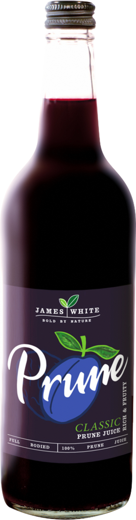 JAMES WHITE Classic Prune Juice 75cl (Pack of 6)