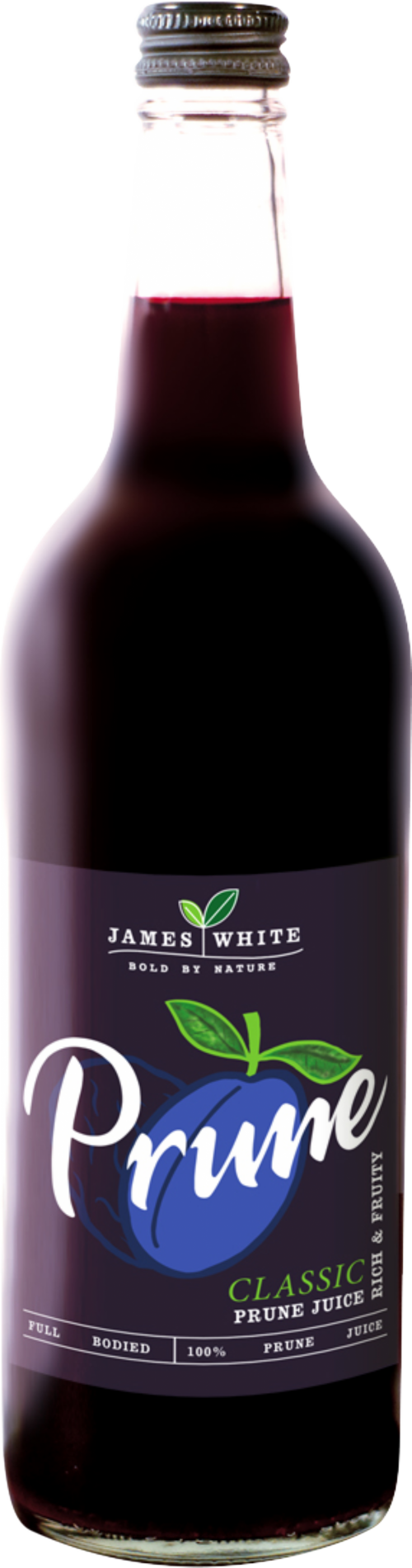 JAMES WHITE Classic Prune Juice 75cl (Pack of 6)