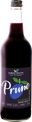 JAMES WHITE Classic Prune Juice 75cl (Pack of 6)