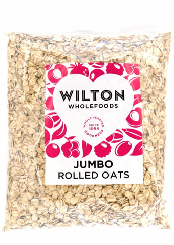 WILTON Jumbo Rolled Oats 500g (Pack of 12)