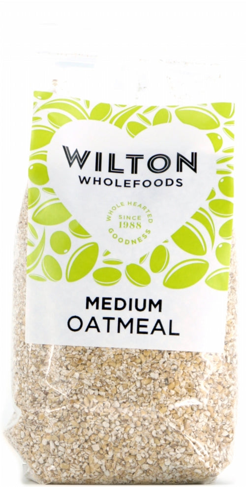WILTON Medium Oatmeal 500g (Pack of 8)