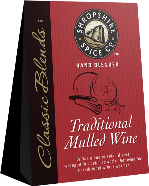 SHROPSHIRE SPICE Traditional Mulled Wine 8g (Pack of 20)