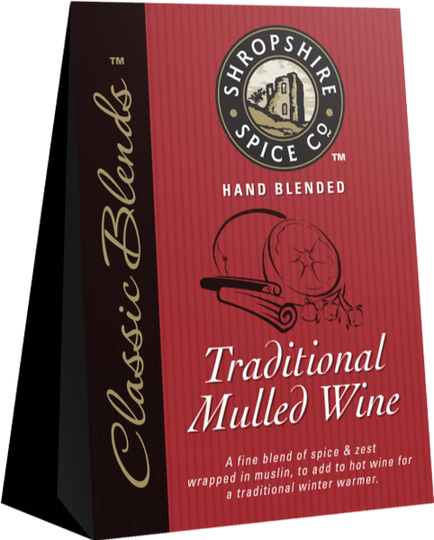 SHROPSHIRE SPICE Traditional Mulled Wine 8g (Pack of 20)