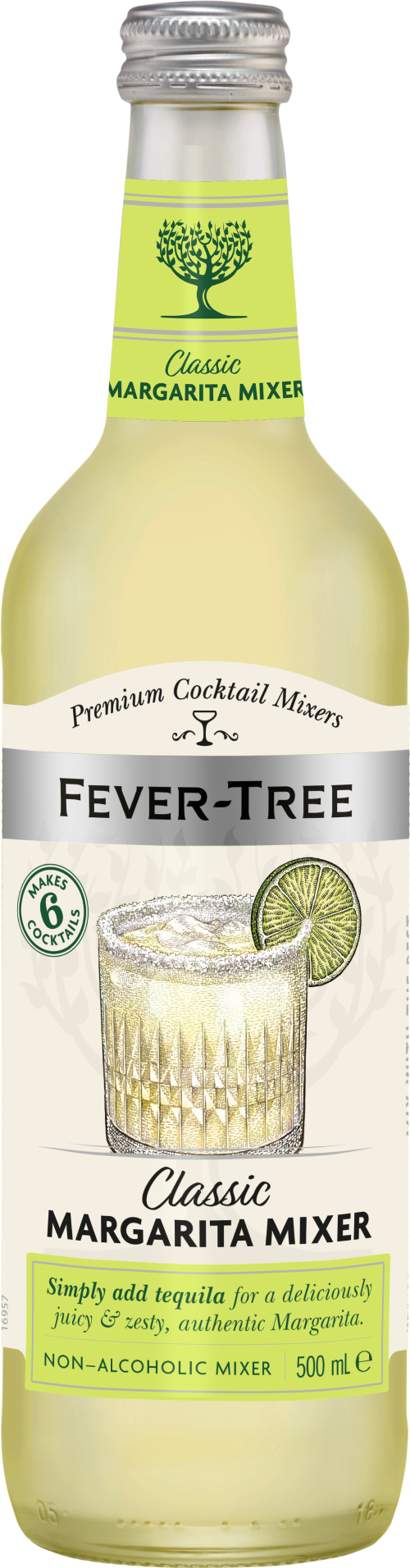 FEVER-TREE Classic Margarita Mixer 500ml (Pack of 8)