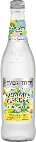 FEVER-TREE Summer Garden Tonic Water 500ml (Pack of 8)