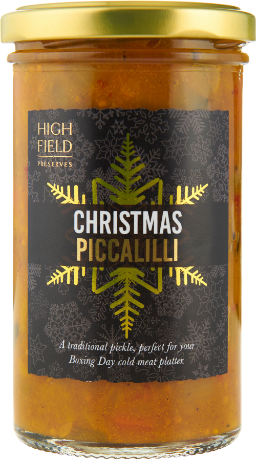 HIGHFIELD PRESERVES Christmas Piccalilli 280g (Pack of 6)