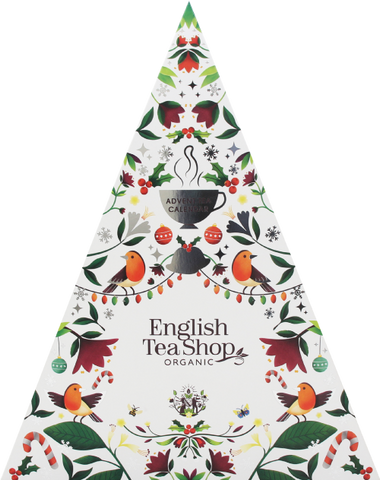 ENGLISH TEA SHOP Triangle Advent Calendar - 25 Sachets 50g (Pack of 6)