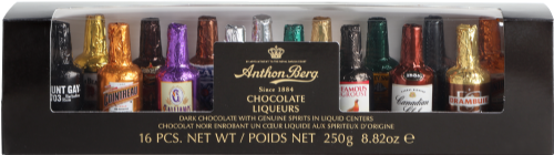 ANTHON BERG Chocolate Liqueur Bottles - 16 pack (Pack of 15)