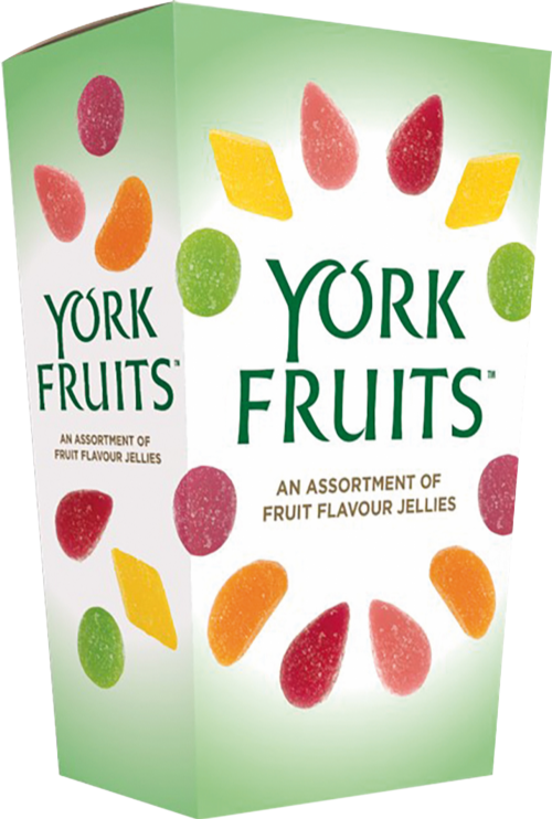 YORK FRUITS Fruit Jellies 350g (Pack of 6)