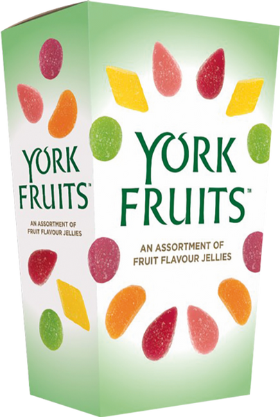 YORK FRUITS Fruit Jellies 350g (Pack of 6)