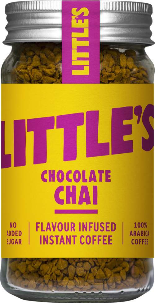 LITTLE'S Chocolate Chai Flavour Instant Coffee 50g (Pack of 6)