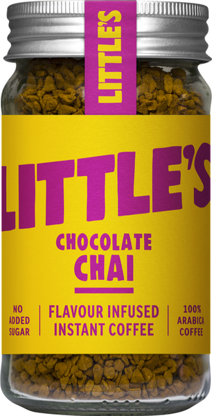 LITTLE'S Chocolate Chai Flavour Instant Coffee 50g (Pack of 6)