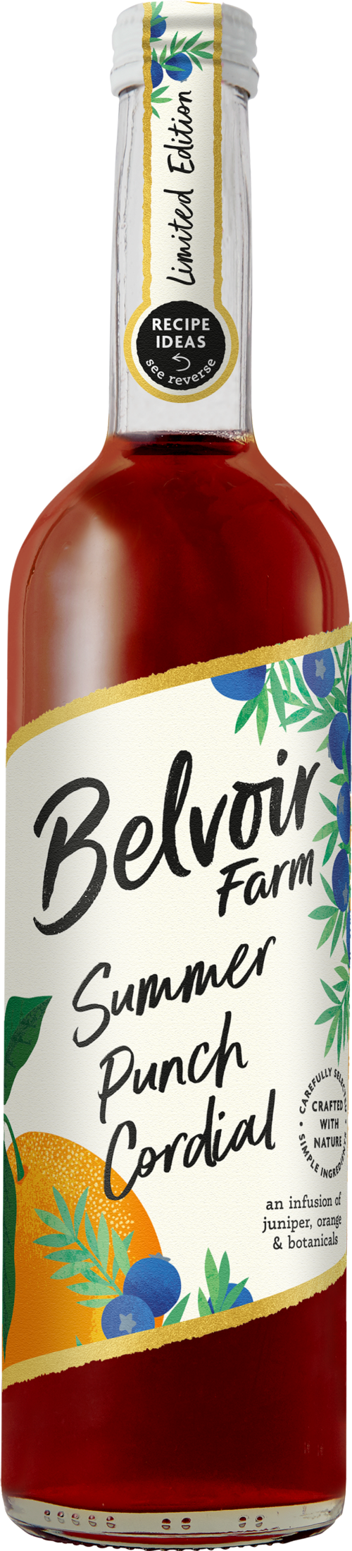 BELVOIR Summer Punch Cordial 50cl (Pack of 6)