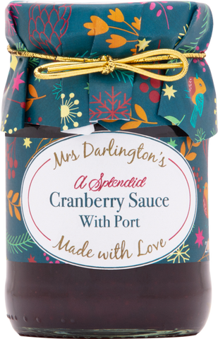 DARLINGTON'S Cranberry Sauce with Port 200g (Pack of 6)