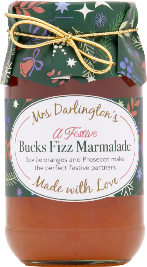 DARLINGTON'S Bucks Fizz Marmalade 340g (Pack of 6)