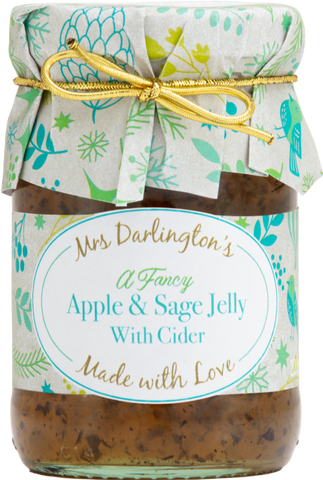 DARLINGTON'S Apple & Sage Jelly with Cider 212g (Pack of 6)