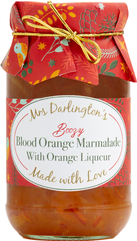 DARLINGTON'S Blood Orange Marmalade with Orange Liqueur 340g (Pack of 6)