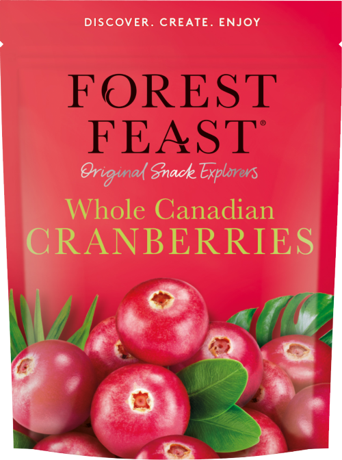 FOREST FEAST Whole Canadian Cranberries 170g (Pack of 6)