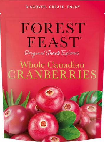 FOREST FEAST Whole Canadian Cranberries 170g (Pack of 6)