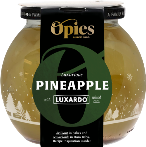 OPIES Pineapple with Luxardo Spiced Rum 460g (Pack of 6)