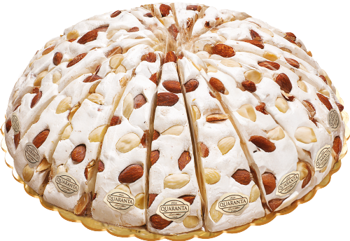 QUARANTA Almond Soft Nougat Cake 165g (Pack of 20)