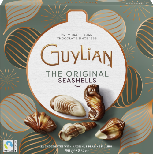 GUYLIAN The Original Seashells 250g (Pack of 12)