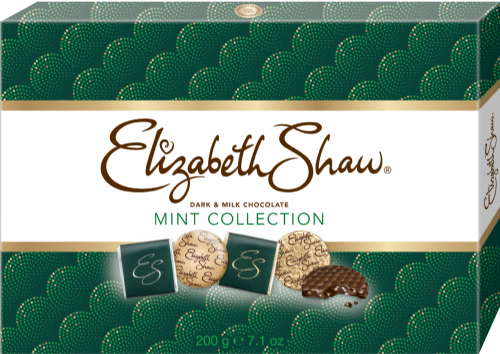 ELIZABETH SHAW Mint Collection Dark & Milk Chocolates 200g (Pack of 7)