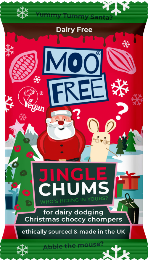 MOO FREE Jingle Chums - Assorted Festive Figures 15g (Pack of 40)