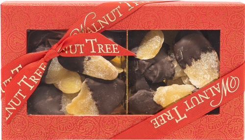 WALNUT TREE Chocolate Dipped Ginger Slices 200g (Pack of 6)