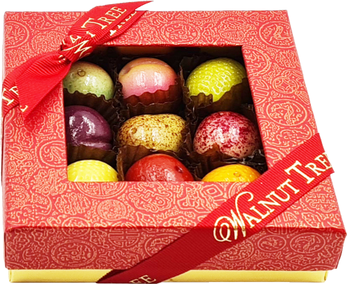 WALNUT TREE Marzipan Fruits 90g (Pack of 12)