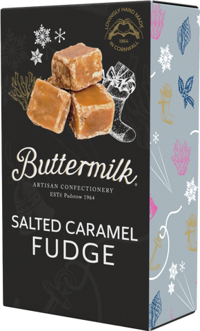 BUTTERMILK Salted Caramel Fudge - Festive Edition 100g (Pack of 7)