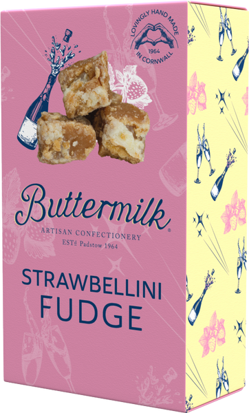 BUTTERMILK Strawbellini Fudge 100g (Pack of 7)