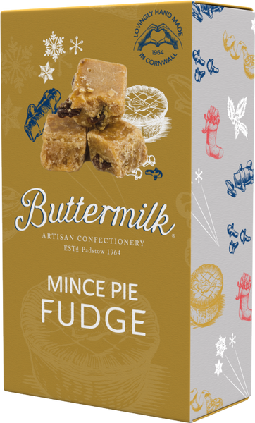 BUTTERMILK Mince Pie Fudge 100g (Pack of 7)