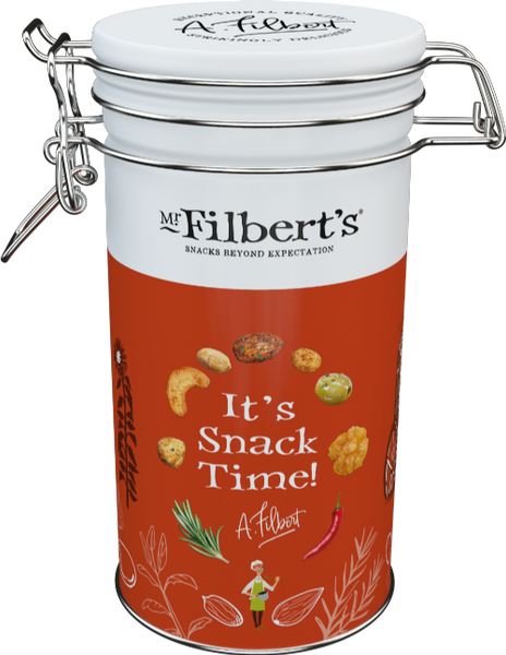 MR FILBERT'S It's Snack Time Red Caddy - Nut Selection 160g (Pack of 6)